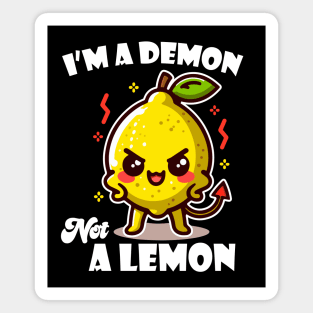 Demon Lemon Magnet